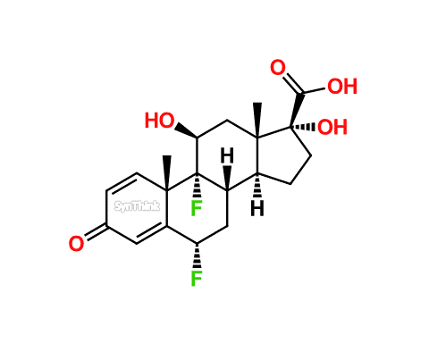 6α-9-Difluoroprednisolone-17-Carboxylate