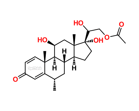 11s1720-Trihydroxy-6a-methyl-3-oxo-pregna-14-dien-21-yl-acetate
