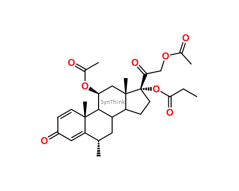 Methylprednisolone-17-propionate-11-21-diacetate-Impurity-E