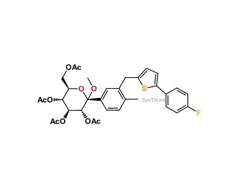 1-Methoxy-Tetra-Acetyl-Canagliflozin