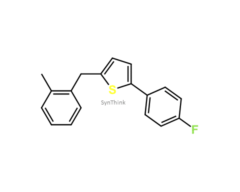 2-4-fluorophenyl-5-2-Methylbenzylthiophene