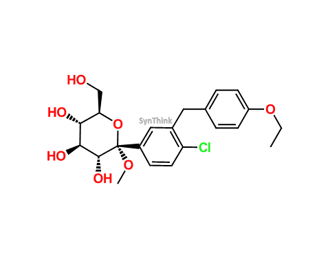 1α-Methoxy-Dapagliflozin-1α-O-Methyl-Dapagliflozin