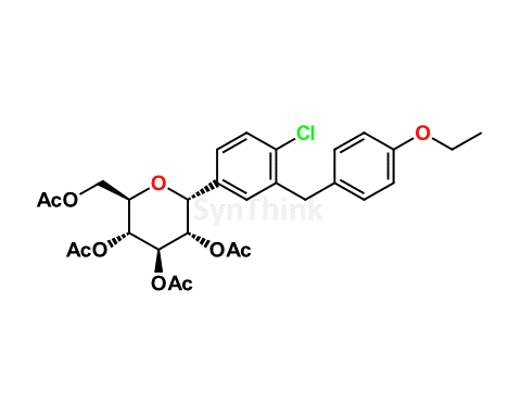 Dapagliflozin Alpha Isomer Tetraacetate Impurity | Dapagliflozin