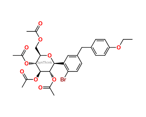 Tetraacetate-o-Bromo-Dapagliflozin