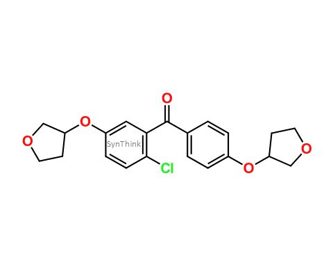 2-chloro-5-tetrahydrofuran-3-yloxyphenyl4-tetrahydrofuran-3-yloxyphenylmethanone
