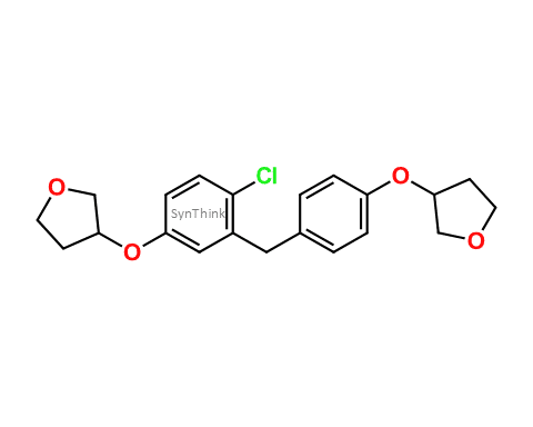 3-4-2-chloro-5-tetrahydrofuran-3-yloxybenzylphenoxytetrahydrofuran