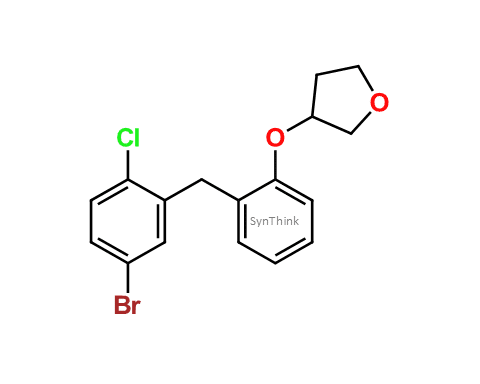 3-2-5-Bromo-2-chlorobenzylphenoxytetrahydrofuran
