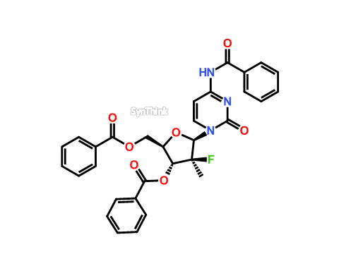 2S-β-Fluoro-tribenzoyl-sofosbuvir-intermidiate