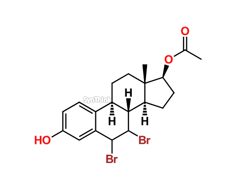 3-Hydroxy-67-dibromo-17β-Acetoxyestra-13510-triene