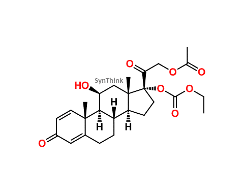 Prednisolone-21-acetate-17-ethylcarbonate