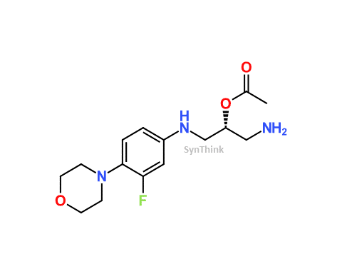 N-Desacetyl-NO-descarbonyl-O-Acetyl-Linezolid
