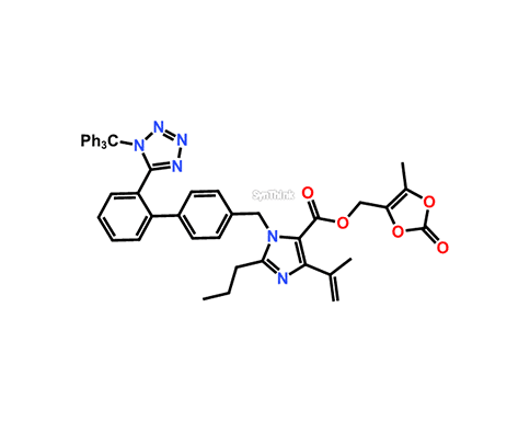 Olmesartan-Alkene-N1-Trityl-Impurity