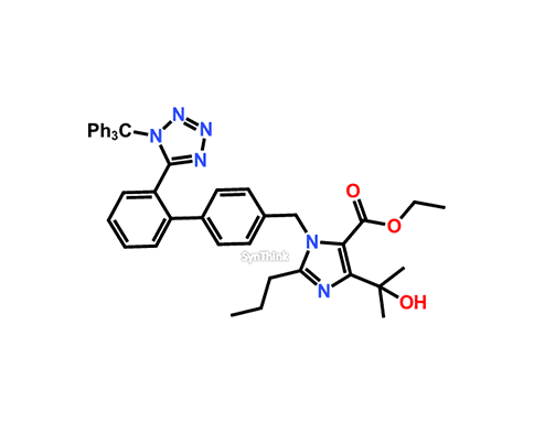 Olmesartan-ethyl-ester-N-1-trityl-analog