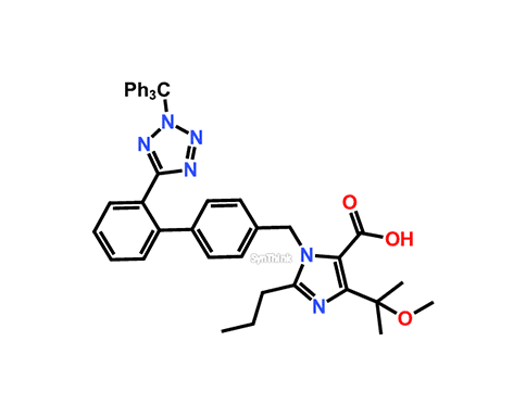 N2-Trityl-O-Methyl-Ether-Olmesartan-Acid