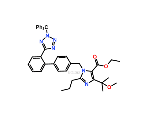 N2-Trityl-O-Methyl-Ether-Olmesartan-Acid-Ethyl-Ester