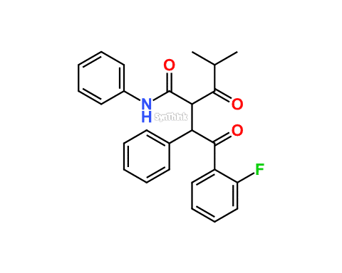 2-fluro-diketoatorvastatin-derivative
