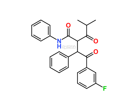 3-fluro-diketoatorvastatin-derivative