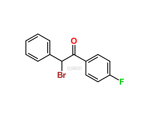 2-Bromo-2-phenyl-1-4-fluorophenyl-ethanone