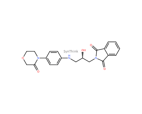 2-2S-2-Hydroxy-3-4-3-oxo-4-morpholinylphenylaminopropyl-1H-isoindole-132H-dione