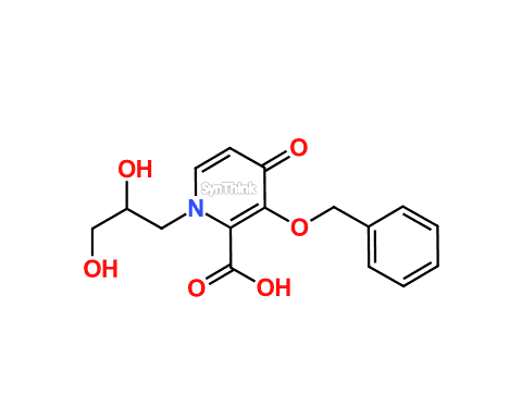 1-23-Dihydroxypropyl-4-oxo-3-phenylmethyloxy-14-dihydro-2-pyridinecarboxylic-Acid