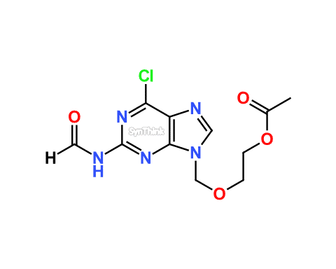 Acetyl-2-2-Formamide-16-dihydro-6-chloro-9H-purin-9ylmethoxyethyl-Ester