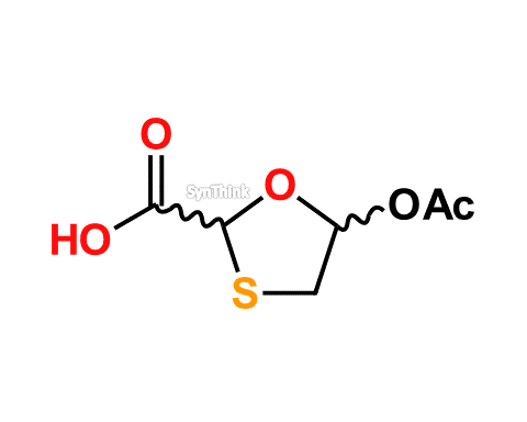 5-Acetyloxy-13-oxathiolane-2-carboxylic-Acid