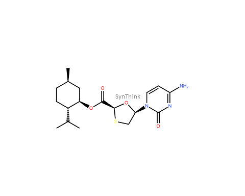 1R2S5R-2-isopropyl-5-methylcyclohexyl2S5R-5-4-amino-2-oxopyrimidin-12H-yl-13-oxathiolane-2-carboxylate