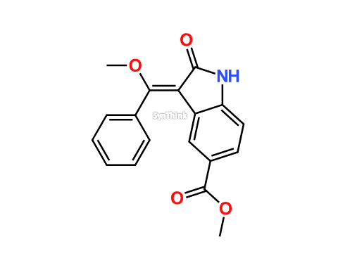 3E-23-Dihydro-3-methoxyphenylmethylene-2-oxo-1H-Indole-6-carboxylic-Acid-Methyl-Ester