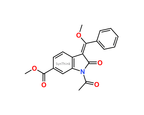 Nintedanib-E-methyl-1-acetyl-3-methoxyphenylmethylene-2-oxoindoline-6-carboxylate