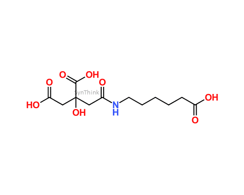 3-hydroxy-34-dicarboxy-butanamide-N-hexanoic-acid-Amino-caproic-acid-citric-acid-dimer