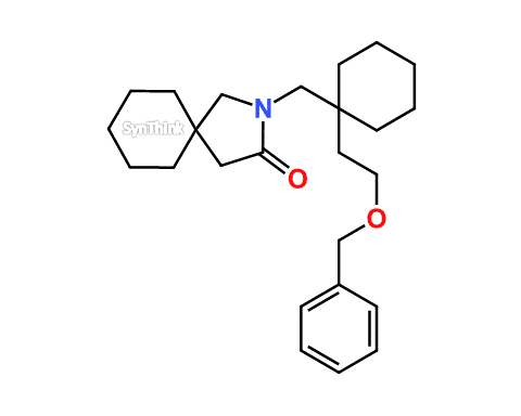 1-3-Oxo-2-aza-spiro45dec-2-ylmethylcyclohexaneethanol-Benzyl-Ether