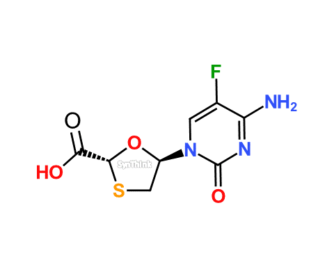 5-epi-Emtricitabine-Carboxylic-Acid-Emtricitabine-IP-Impurity-A