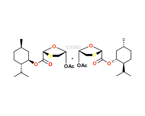 cis-L-Menthol-5-acetyloxy-13-oxathiolane-2-carboxylate