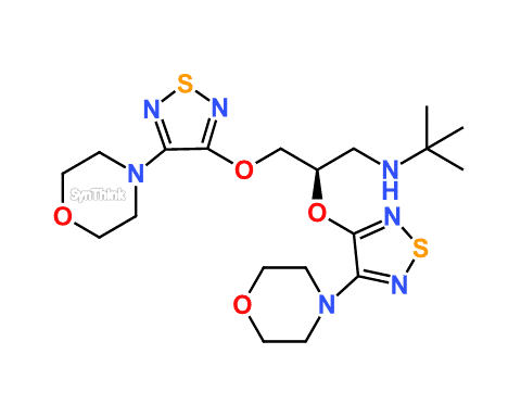 2-4-4-Morpholinyl-125-thiadiazol-3-yl-R-Timolol-Ether