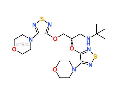 2-4-4-Morpholinyl-125-thiadiazol-3-yl-S-Timolol-Ether
