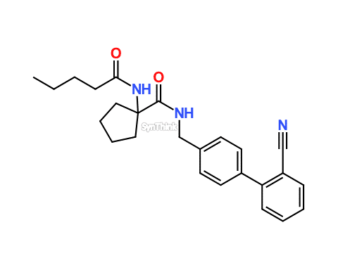 N-2-Cyano11-biphenyl-4-ylmethyl-1-1-oxopentylaminocyclopentanecarboxamide
