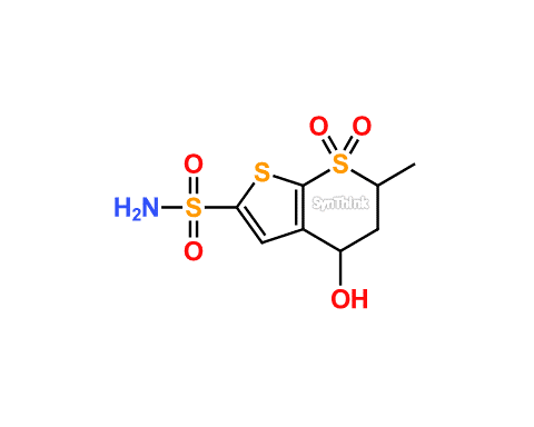 56-Dihydro-4-hydroxy-6-methyl-4H-thieno23-bthiopyran-2-sulfonamide-77-Dioxide
