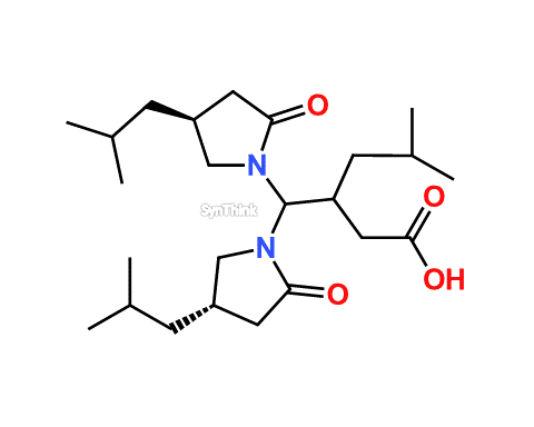 3-BisS-4-isobutyl-2-oxopyrrolidin-1-ylmethyl-5-methylhexanoic-Acid
