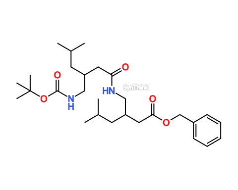 3-​3-​1​1-​Dimethylethoxy​carbonyl​amino​methyl​-​5-​methyl-​1-​oxohexyl​amino​methyl​-​5-​methyl-hexanoic-Acid-Phenylmethyl