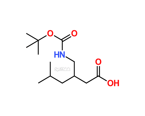 3-11-Dimethylethoxycarbonylaminomethyl-5-methylhexanoic-Acid