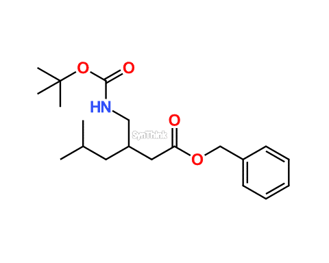 3-​1​1-​Dimethylethoxy​carbonyl​amino​methyl​-​5-​methyl-​hexanoic-Acid-Phenylmethyl-Ester