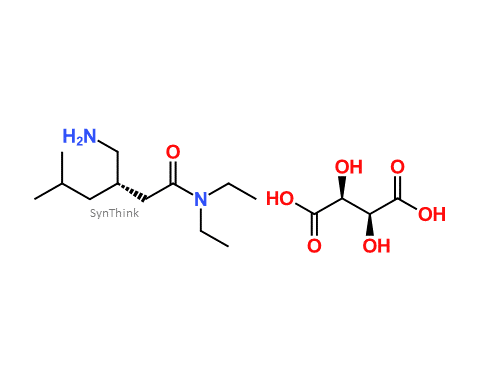 S-3-Aminomethyl-NN-diethyl-5-methylhexanamide-2S3S-23-dihydroxysuccinate