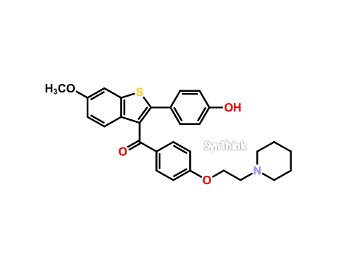 Raloxifene-6-Monomethyl-Ether-6-methoxy-benzothiophene-impurity
