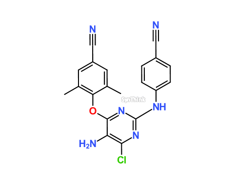 Des6-amino-5-bromo-5-amino-6-chloro-Etravirine