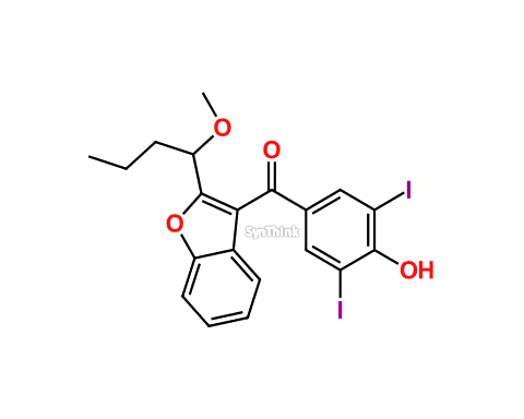 Des-O-2-diethylaminoethyl-1-methoxy-Amiodarone