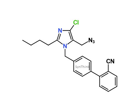 4-5-azido-methyl-2-butyl-4-chloro-1H-imidazol-1-ylmethyl-11-biphenyl-2-carbonitrile