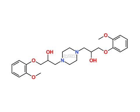 33-piperazine-14-diylbis1-2-methoxyphenoxypropan-2-ol