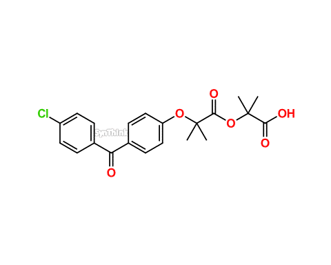 Fenofibric-Acid-1-Carboxyl-1-methylethyl-Ester