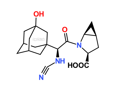 N-methylcyanamide-Saxagliptin-carboxylic-acid-Impurity