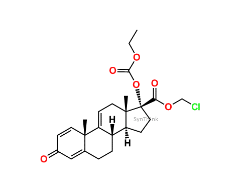 Chlormethyl-17α-ethoxycarbonyloxy-3-oxoandrosta-14911-triene-17β-carboxylate-∆9-11-17-ethylcarbonate-Lotepredenol